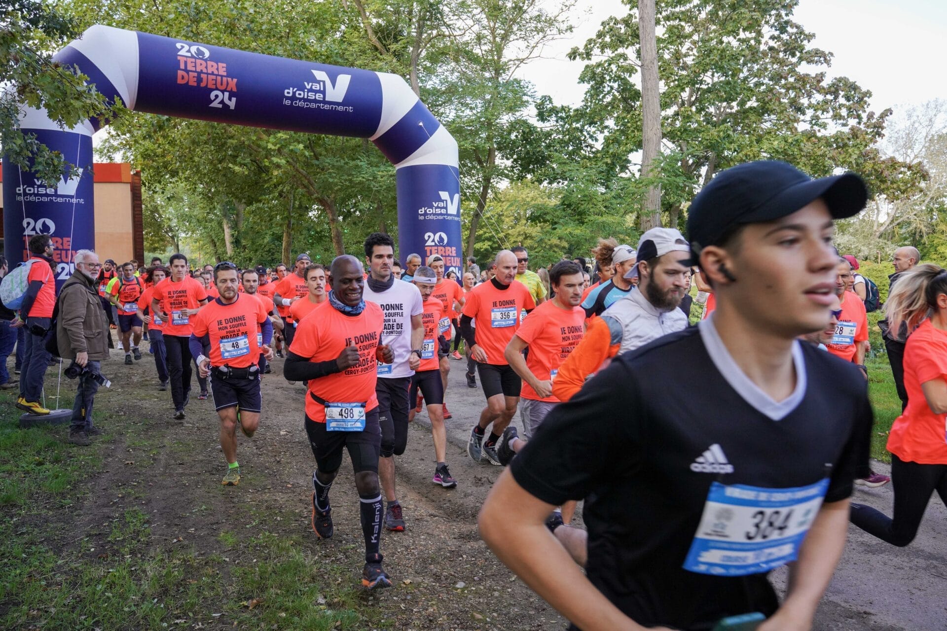 les coureurs 10 km de la virade de cergy-Pontoise 3